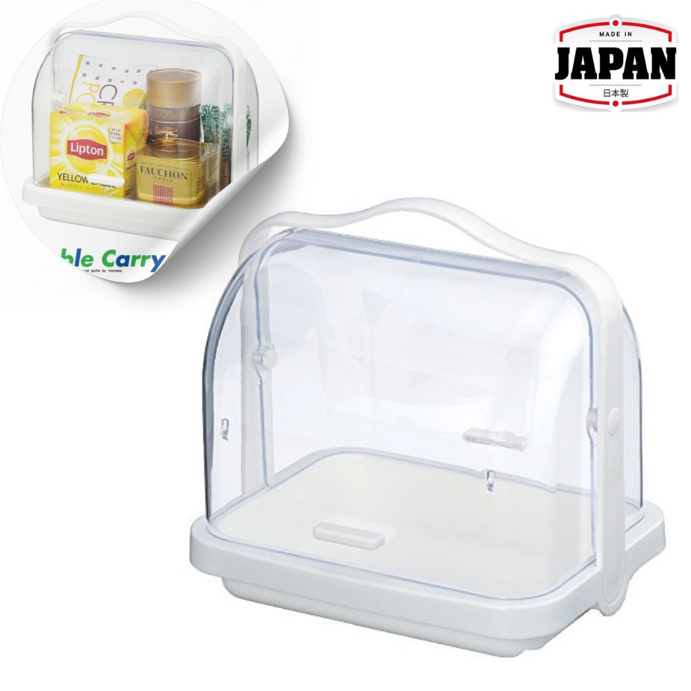 手提掀蓋式調味料收納盒/面包箱 | 日本製 | INOMATA | T32-I-0099
