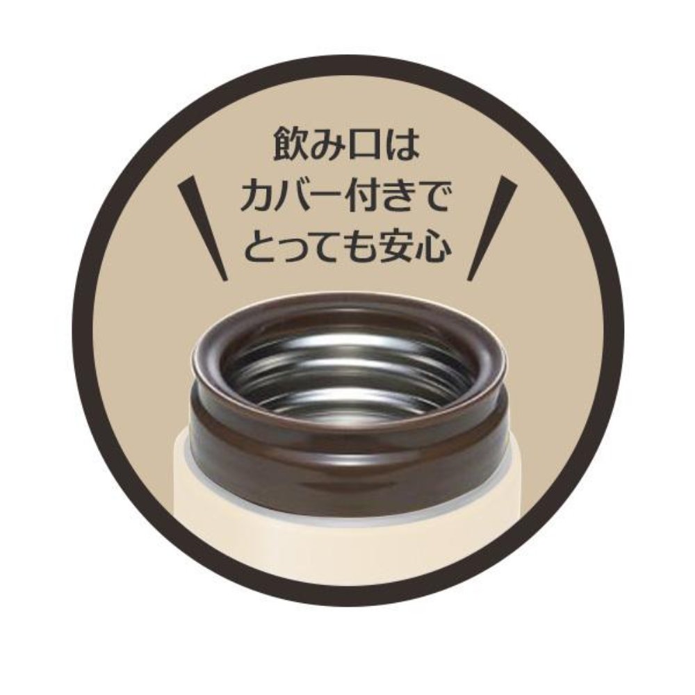 不銹鋼真空保溫杯保溫壺 | 300ML | 象牙色 | 日本KAKUSEE | MM-30I