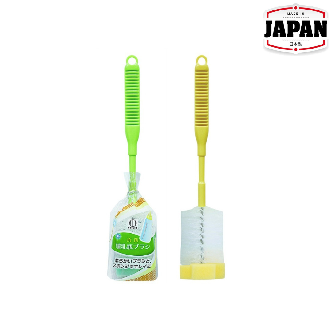 嬰兒抗菌奶瓶刷 | 顏色隨機 | 小久保 | 日本製 | KOK-3305
