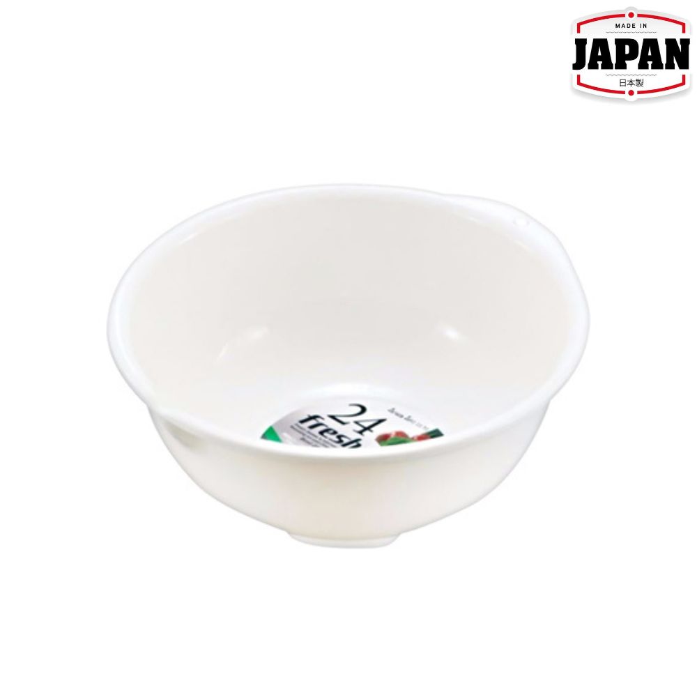 圓型膠盤 | 內徑24厘米 | 白色 | SANADA | 日本製 | SA-D5321WH
