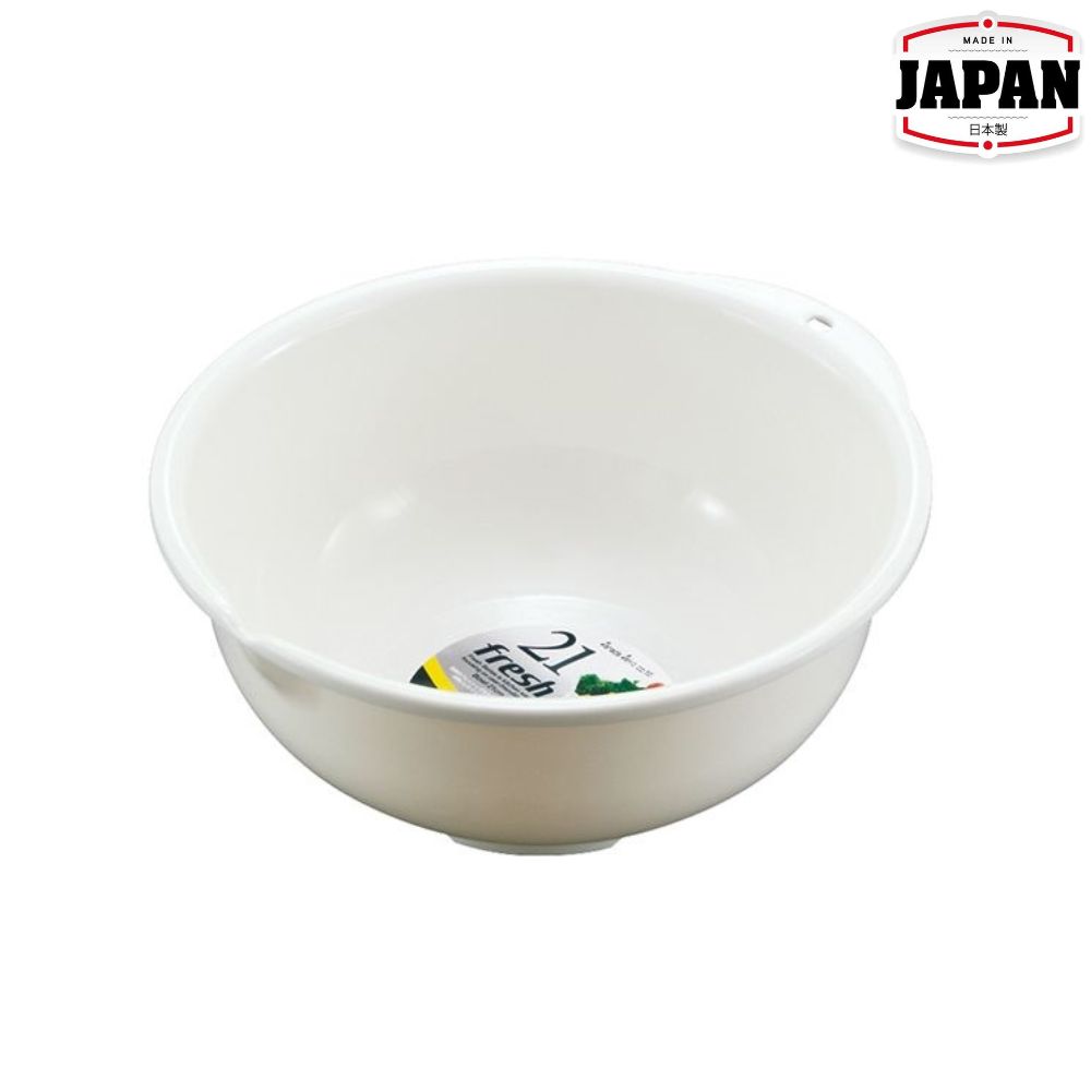 圓型膠盤 | 內徑21厘米 | 白色 | SANADA | 日本製 | SA-D5322WH