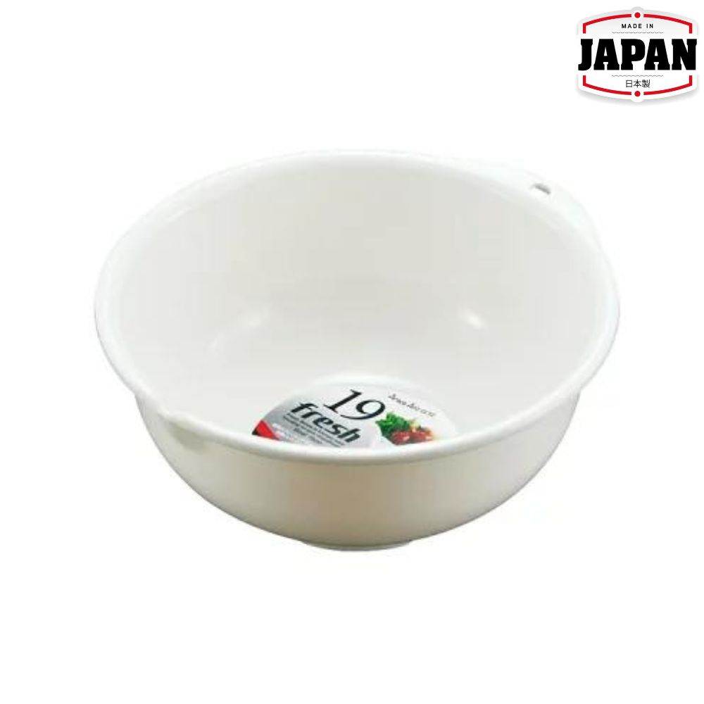 圓型膠盤 | 內徑19厘米 | 白色 | SANADA | 日本製 | SA-D5323WH